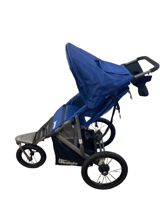 secondhand Joovy Zoom 360 Ultralight Jogging Stroller, 2021, Blueberry