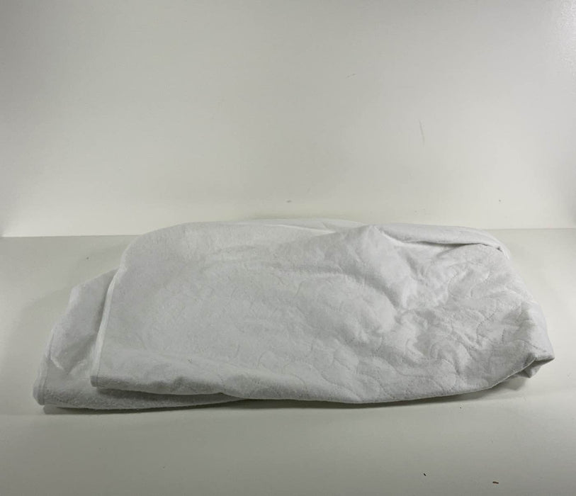 used American Baby Waterproof Fitted Crib and Toddler Protective Mattress Pad Cover