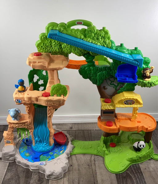 used Fisher Price Share And Care Safari Playset