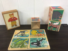 used BUNDLE Melissa & Doug Wooden Toys