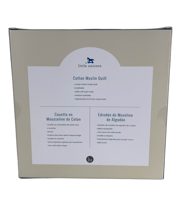 Shop Little Unicorn Cotton Muslin Quilt, Peary Nice at GoodBuy Gear