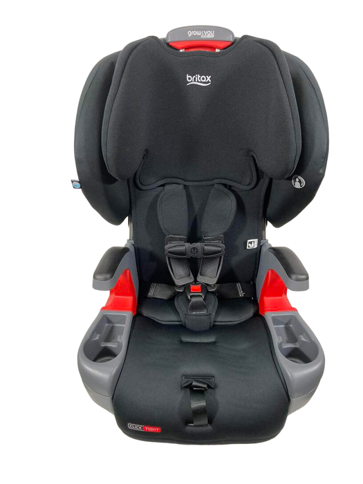 secondhand Britax Grow With You Harness-2-Booster Seat, 2023, Black Contour