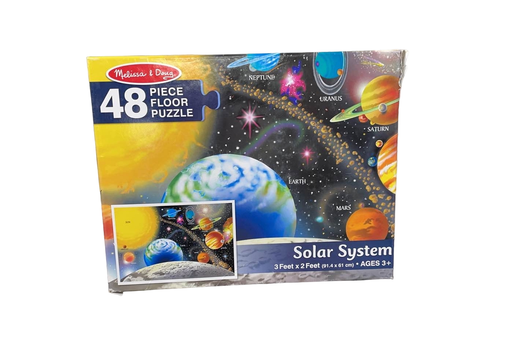 used Melissa & Doug Floor Puzzle, solar system