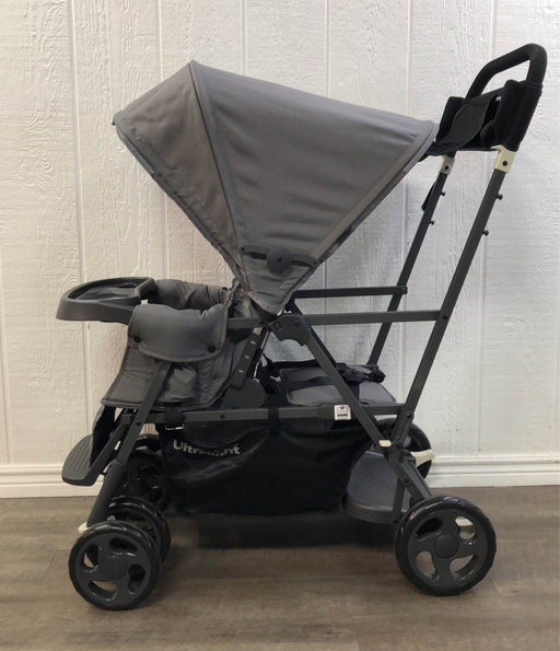 secondhand Joovy Caboose Ultralight Stroller, 2021, Charcoal