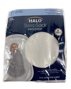 Shop Halo Micro-Fleece Swaddle, Cream, Newborn at GoodBuy Gear