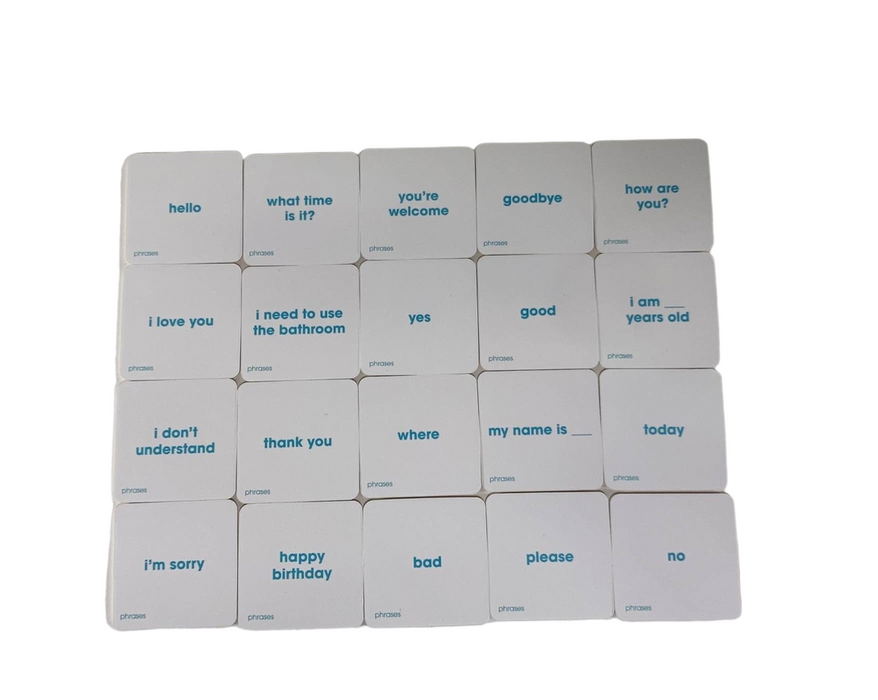 secondhand Kiri Toys Phrases Tile Pack