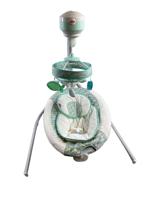 secondhand Fisher Price Cradle 'n Swing, Soothing River
