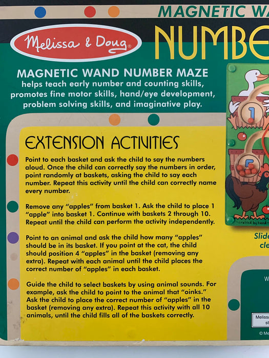 Shop Melissa & Doug Magnetic Wand Number Maze at GoodBuy Gear