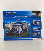 Cogo Man City Police Car Building Set