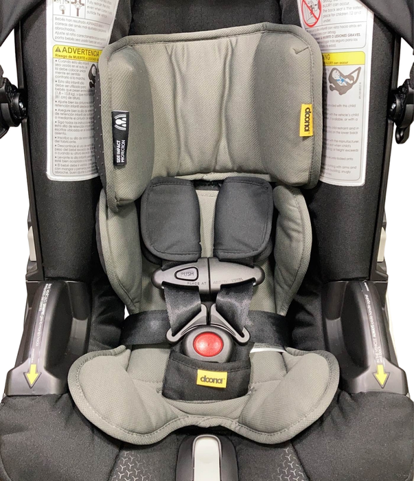 Doona Infant Car Seat & Stroller Combo, 2022, Nitro Black