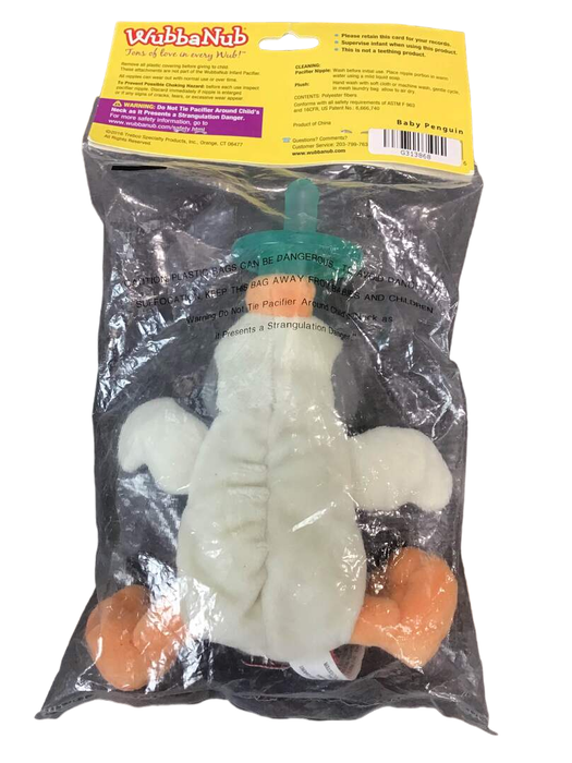 Shop WubbaNub Pacifier, Baby Penguin at GoodBuy Gear