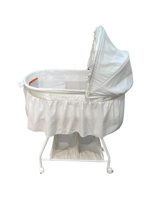 secondhand Delta Children Sweet Beginnings Bassinet, White