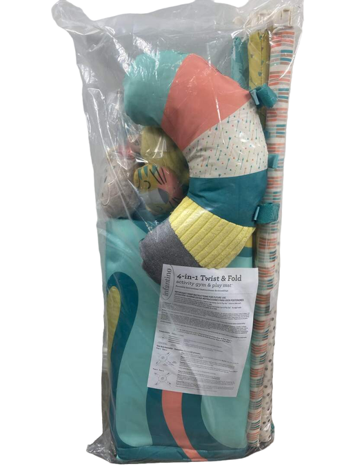 Shop Infantino 4-in-1 Deluxe Twist & Fold Activity Gym & Play Mat, Tropical at GoodBuy Gear
