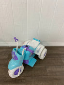 used Huffy Disney Frozen 6V Girls Ride On Motorcycle Tricycle