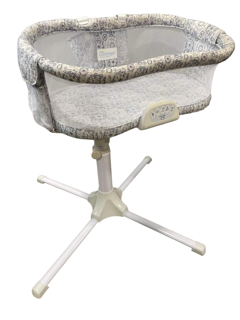 Halo BassiNest Swivel Sleeper Luxe Series, Grey Tweed