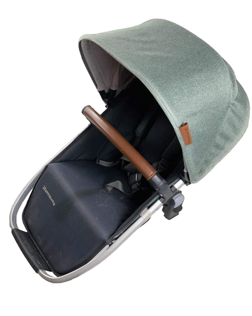 secondhand UPPAbaby VISTA RumbleSeat V2, 2015+, 2021, Emmett (Green Melange)