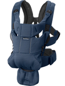 used BabyBjorn Baby Carrier Free, Navy Blue 3D Mesh