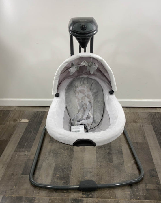 secondhand Graco Oasis Swing With Soothe Surround Technology