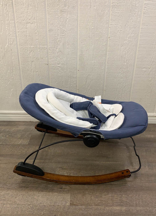 secondhand Bloom Coco Go 3-in-1 Bouncer, Cappuccino Wood, Blue