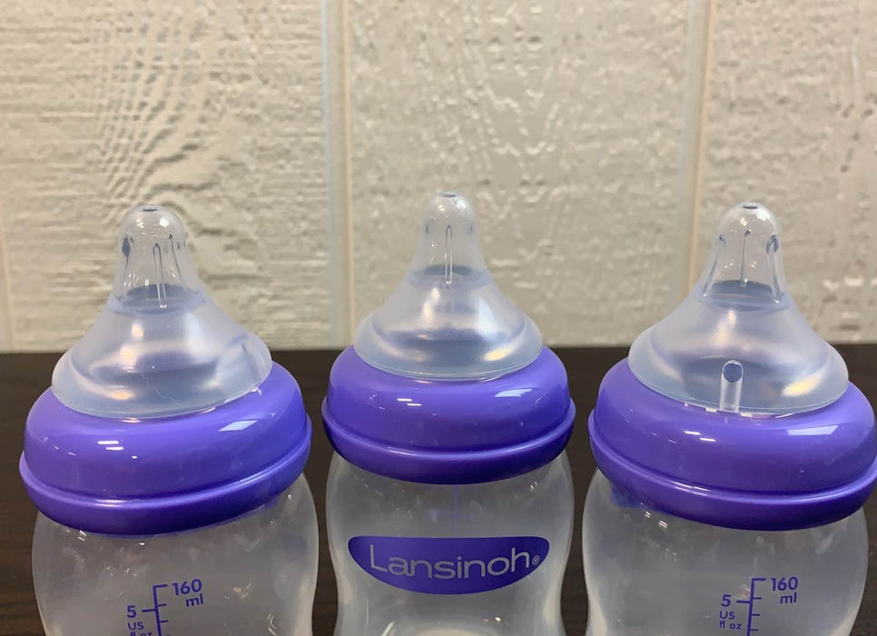 secondhand Lansinoh Baby Bottles