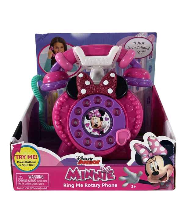 used Disney Junior Minnie Mouse Rotary Phone