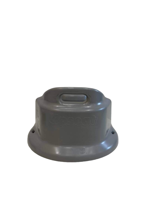 Shop Upseat Baby Floor Chair and Booster Seat with Tray, Grey at GoodBuy Gear