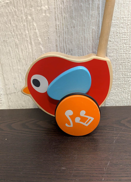 secondhand Hape Lilly Musical Push Along