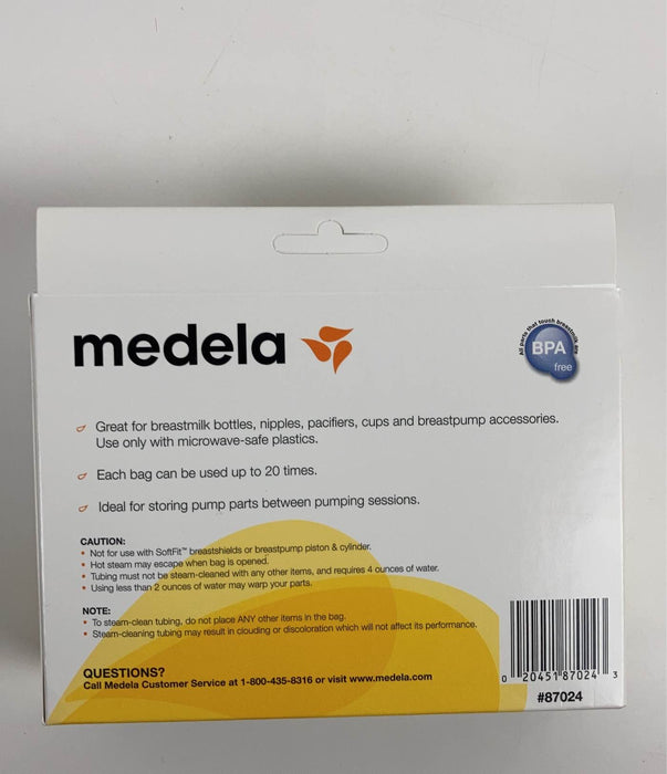 Shop Medela Quick Clean Micro Steam Bags, Box of 5 at GoodBuy Gear