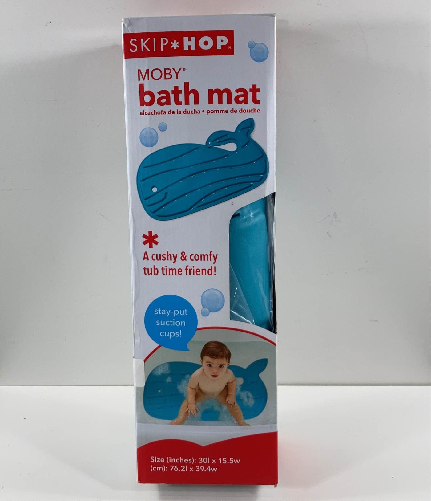 Skip Hop Moby In-Bath Mat, Grey