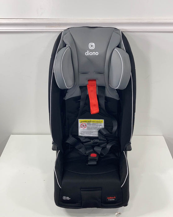 used Diono Radian 3RXT Convertible Car Seat, 2022, Black Gray