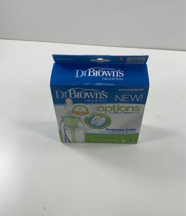 Shop Dr. Brown's Options 4oz Bottles, 3 Pack at GoodBuy Gear
