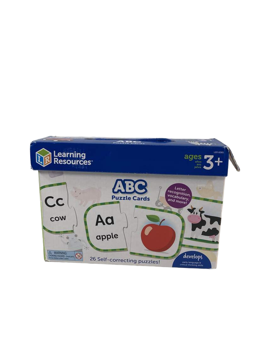 used Learning Resources ABC Puzzle Cards