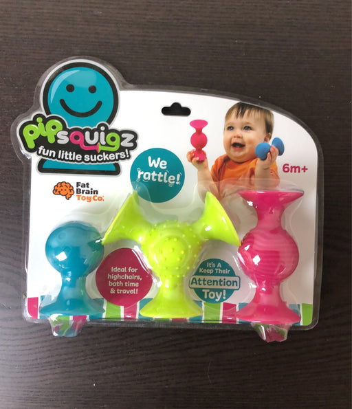 used Fat Brain Toys PipSquigz Teething Toy