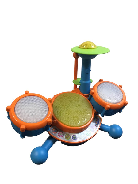 Bluey Toys VTech KidiBeats Drum Set (Frustration Free Packaging