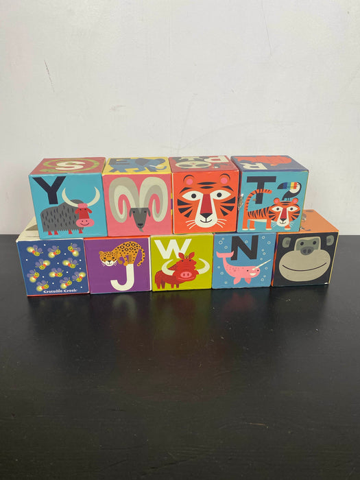 used Crocodile Creek Alphabet Blocks