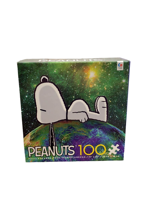 used Peanuts Space Jigsaw Puzzle, Snoopy On Earth