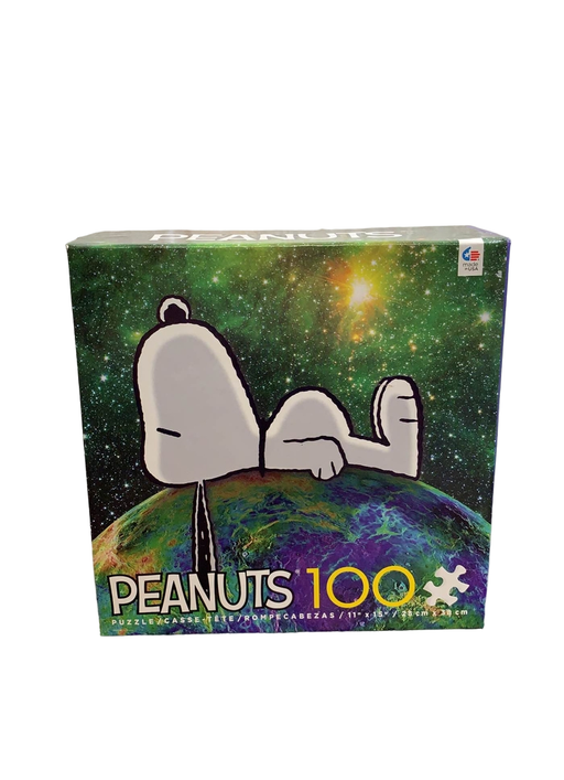 used Peanuts Space Jigsaw Puzzle, Snoopy On Earth