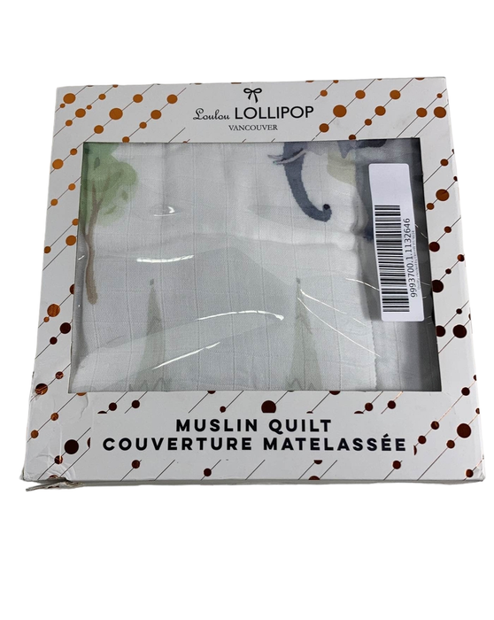 Shop LouLou Lollipop Muslin Baby Quilt, New York at GoodBuy Gear