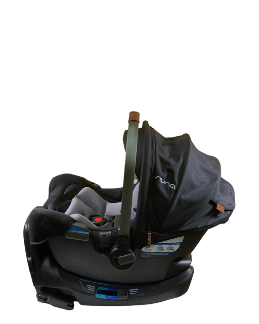 secondhand Nuna PIPA rx Infant Car Seat, Caviar, 2023