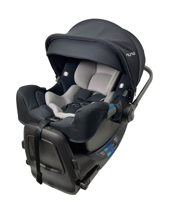 secondhand Nuna PIPA rx Infant Car Seat, Caviar, 2023