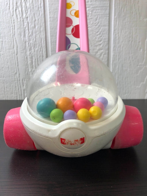 secondhand Fisher Price Corn Popper Push Toy, Pink