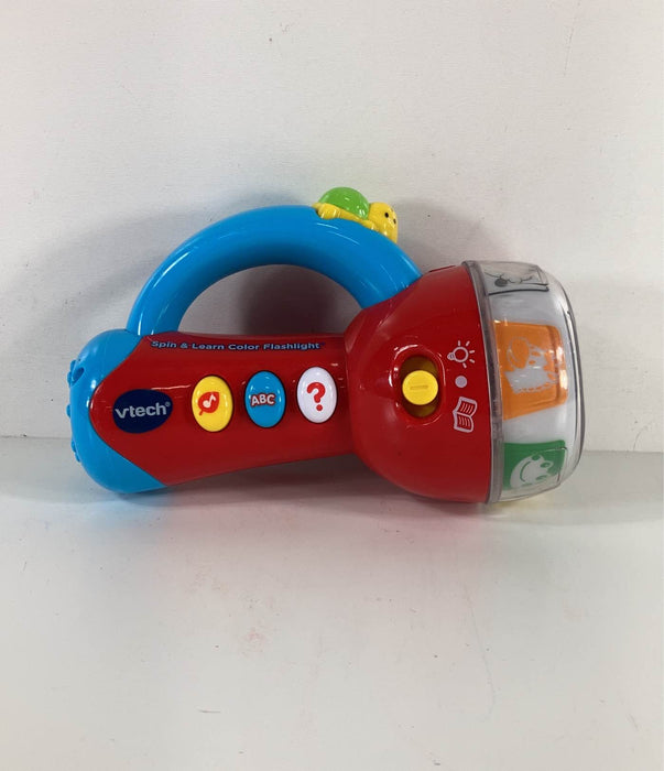 secondhand VTech Spin & Learn Color Flashlight