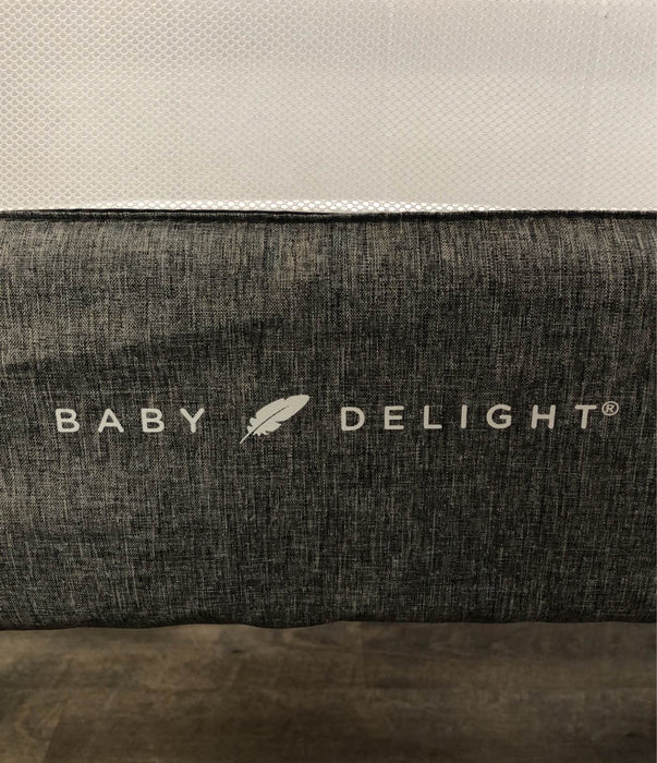 Baby Delight Beside Me Dreamer Bassinet & Bedside Sleeper, Charcoal Tweed