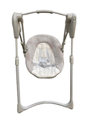 used Graco Slim Spaces Compact Baby Swing, Reign