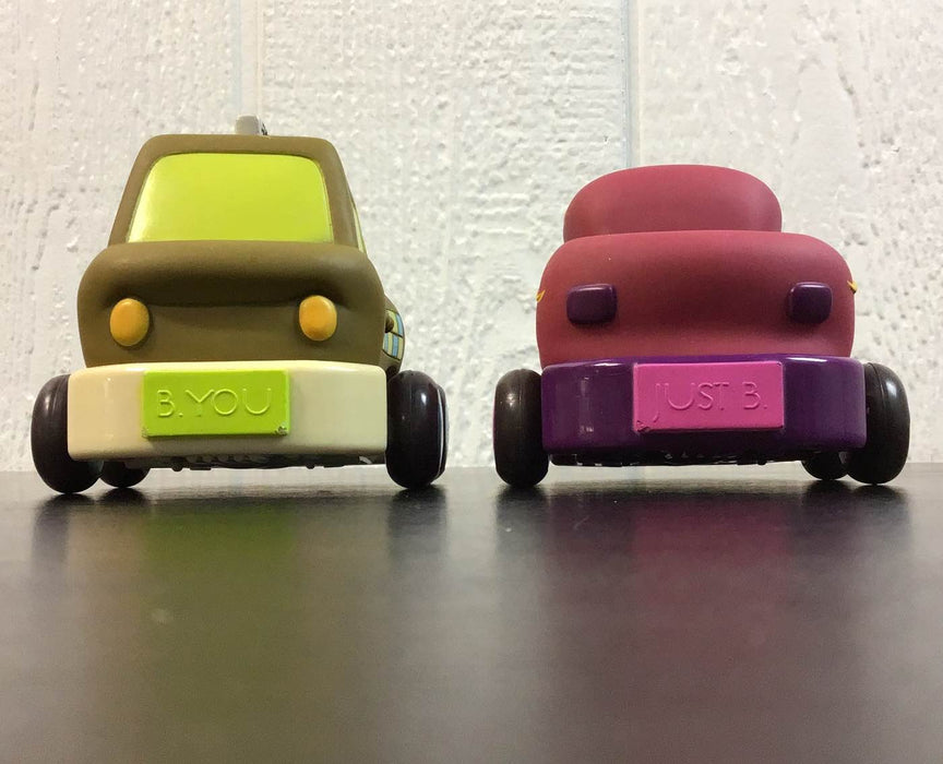 used B. toys Pull Back Toddler Cars Wheeee-ls!