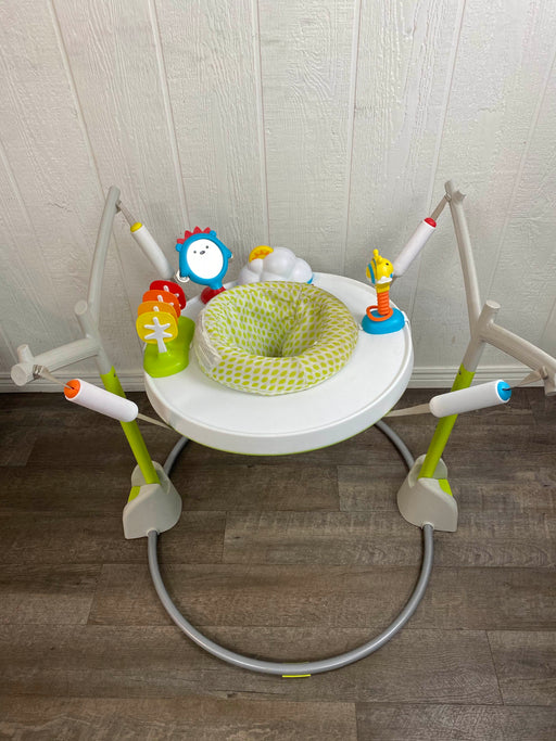 used Skip Hop Explore and More Baby's View 3-Stage Activity Center, Silver Lining Cloud