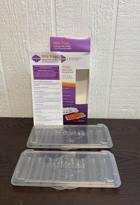 secondhand Milkies Milk Trays for Breast Milk Storage