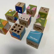 secondhand Plan Toys Puzzle Cubes