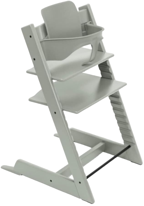 Stokke Tripp Trapp High Chair With Baby Set, Glacier Green