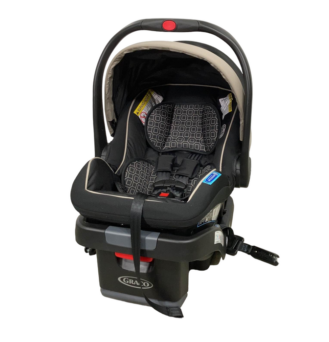 Graco Snugride SnugRide SnugLock LX 35 Infant Car Seat, Pierce Fashion, 2020